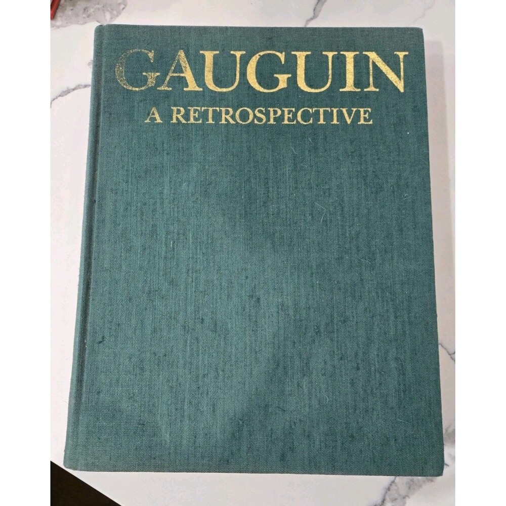 1987 GAUGUIN - A RETROSPECTIVE HARDCOVER BOOK BY PANTHER & STUCKEY